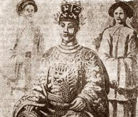 Chân dung vua Minh Mạng.