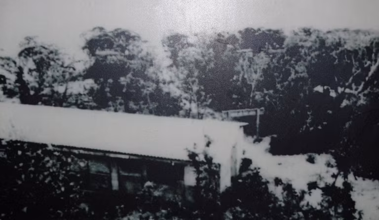 Khu đồn trú của chính quyền Việt Nam cộng hòa trên đảo Hoàng Sa năm 1959.