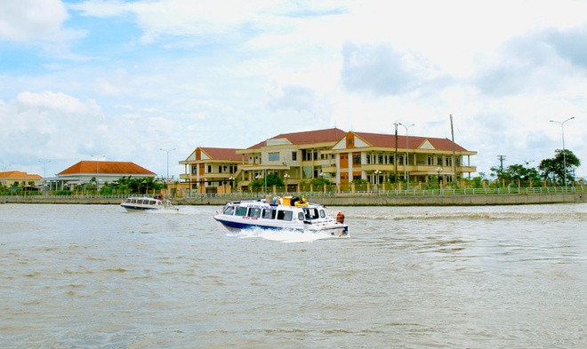 Kênh xáng Xà No là dòng kênh huyền thoại, một trong những con đường vận chuyển lúa gạo lớn nhất đồng bằng sông Cửu Long. Kênh có chảy qua huyện Châu Thành A của tỉnh Hậu Giang. Ảnh: Phòng Văn hóa Thông tin huyện Châu Thành A.