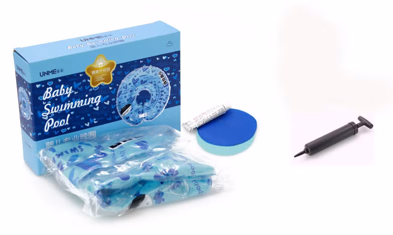 Phao đỡ cổ làm bằng cao su mềm, thổi căng khí, giúp nâng đầu của trẻ lên khỏi mặt nước. Có nhiều hãng Lechin (100 nghìn), Jilong (85 nghìn), Intime (85-100 nghìn)… Một số phao có xuất xứ Trung Quốc được bán với giá 50 – 70 nghìn. Các sản phẩm có tay nắm giúp giữ phao cân bằng dưới nước và các miếng dán nhằm điều chỉnh kích thước phao.