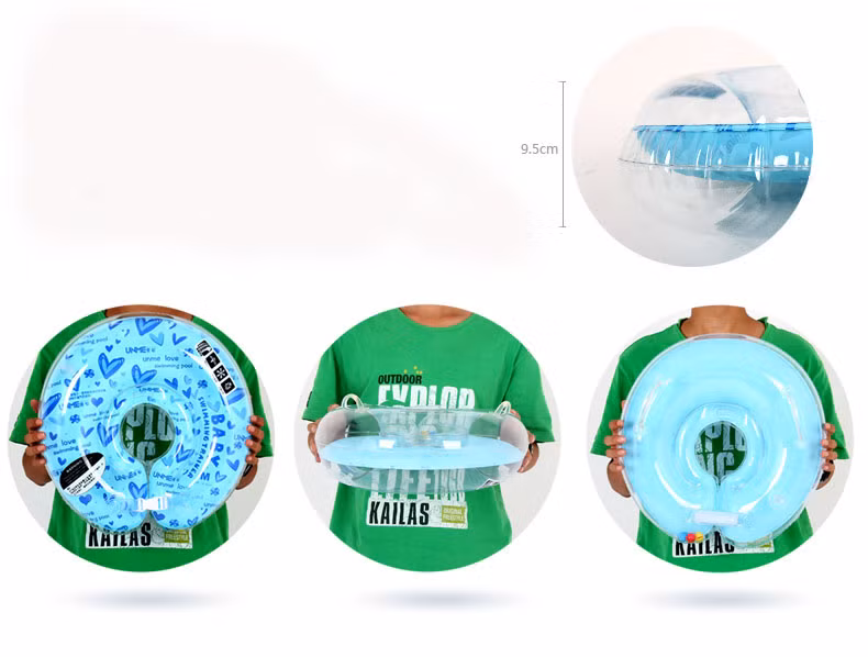 Đồng thời, khi dùng sản phẩm, cần thao tác cẩn thận khi tách hai bên miệng phao để lồng vào cổ sao cho khớp với phao, đóng yếm phao lại rồi thả trẻ xuống nước, tránh để thành phao chèn lên đường thở của trẻ.