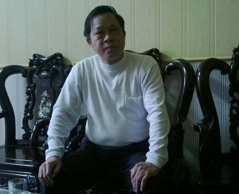 Đại tá Nguyễn Hữu Tân, trưởng công an huyện Quỳnh Phụ.