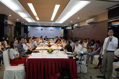 Hội thảo thu hút nhiều chuyên gia và nhà khoa học tham gia.