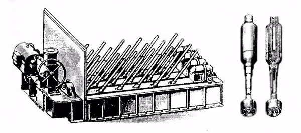 Bệ phóng bom MBU-600.