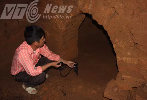 Một ngách nhỏ phía trong vòm cuốn.