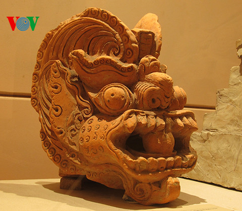 Sư tử thời Lý ở Bảo tàng Lịch sử từng bị chú thích nhầm là đầu rồng (Ảnh: Trần Hậu Yên Thế).