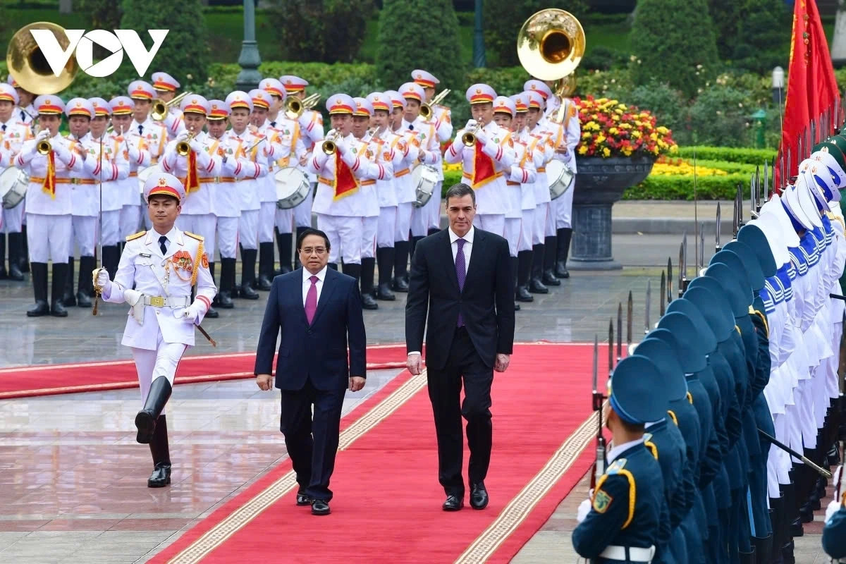 Tuyen bo chung ve ket qua chuyen tham cua Thu tuong Pedro Sanchez