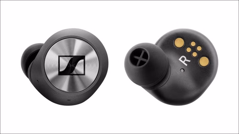 Sennheiser Momentum True Wireless có thiết kế thanh lịch và tính năng chống thấm (chứng nhận IPX4).