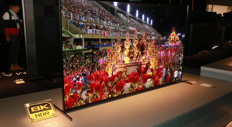 TV 4K Z8H 85 inch, model lớn nhất của Sony đã từng được giới thiệu.