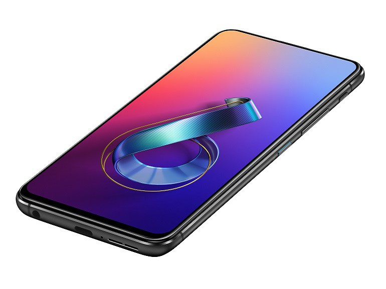 ZenFone 6 với chip Qualcomm Snapdragon 855, RAM 6 GB, dung lượng lưu trữ 64 GB, Flip Camera cho phép tích hợp màn hình không viền. Điểm mạnh của điện thoại này là pin 5.000 mAh cung cấp thời lượng vượt xa mức trung bình.