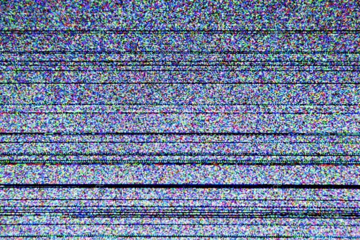  5. Nó có thể được phát hiện bằng TV cũ. Một phần nhiễu sóng trên màn hình TV analog khi không có tín hiệu đến từ bức xạ nền vũ trụ. Ảnh: Pinterest.