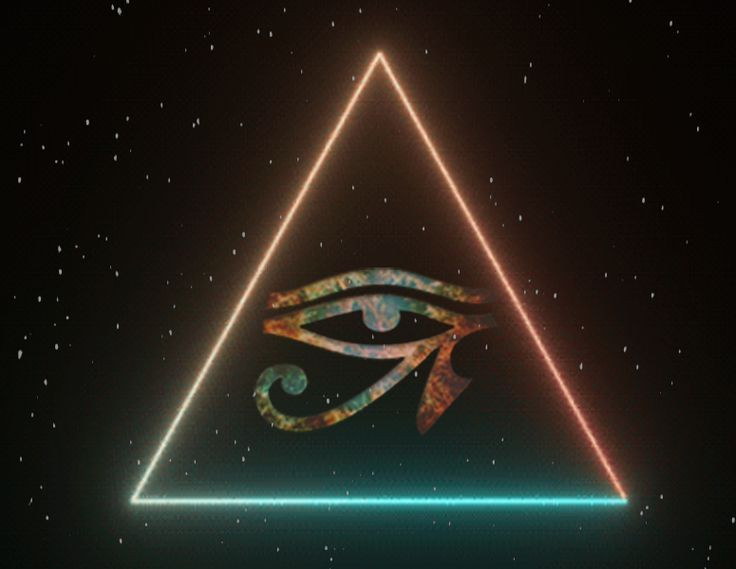  Biểu tượng con mắt trong tam giác thường liên kết với Illuminati. Biểu tượng này, thường được gọi là "Con mắt của sự quan phòng", xuất hiện trên tờ 1 đô la Mỹ và thường được cho là dấu hiệu nhận diện của Illuminati, dù không có bằng chứng rõ ràng nào về mối liên hệ này. Ảnh: Pinterest.