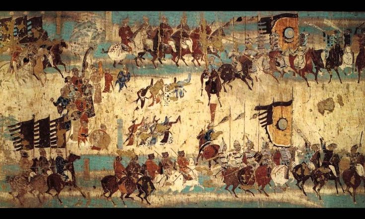  2. Không phải là một trận chiến quy mô quá lớn. Mặc dù có ý nghĩa lịch sử quan trọng, nhưng trận Talas không phải là một cuộc chiến với số lượng quân tham chiến khổng lồ như nhiều trận đánh khác trong lịch sử. Quân số hai bên ước tính chỉ vào khoảng 30.000 - 50.000 người. Ảnh: Pinterest.