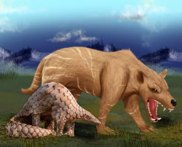 Tê Tê: Trái ngược với tên gọi của nó, Hyaenodon không liên quan đến linh cẩu. Mặc dù có ngoại hình giống chó, răng to và lối sống ăn thịt, nhưng nó cũng không liên quan đến chó. Thay vào đó, họ hàng hiện đại gần nhất của nó là... một con tê tê, loài động vật xấu nhất trên thế giới. Hiện chưa rõ lý do tại sao những kẻ săn mồi lớn 4 chân này biến thành những con có vảy nhỏ ăn kiến và các loài côn trùng khác như hiện tại.