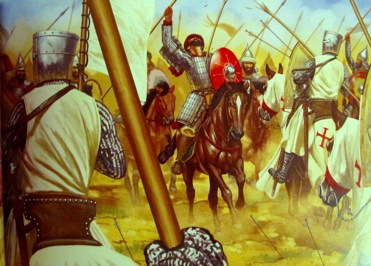  6. Đánh dấu sự suy tàn của Vương quốc Jerusalem. Với thất bại tại Hattin, quân Thập tự chinh mất khả năng phòng thủ và không lâu sau đó, Jerusalem rơi vào tay Saladin vào tháng 10 năm 1187. Ảnh: Pinterest.