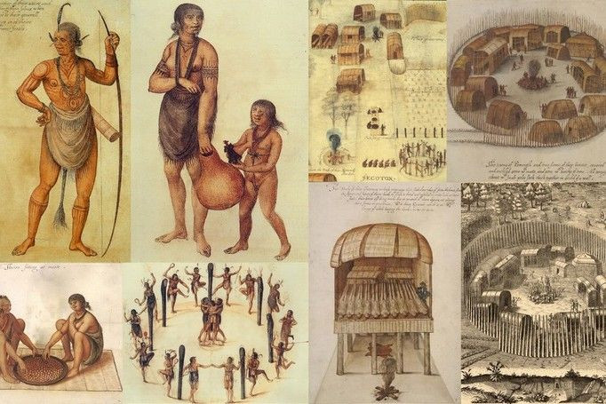  6. Một số giả thuyết cho rằng cư dân Roanoke bị tấn công hoặc bắt làm nô lệ. Một số giả thuyết cho rằng người Roanoke có thể đã bị các bộ lạc bản địa thù địch tấn công hoặc bị người Tây Ban Nha bắt làm nô lệ. Ảnh: Pinterest.