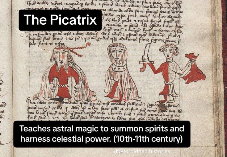  4. Chứa nhiều công thức ma thuật kỳ lạ. Picatrix mô tả nhiều nghi lễ huyền bí, bao gồm cách chế tạo bùa chú, triệu hồi linh hồn, và sử dụng thiên văn để tác động lên số phận con người. Ảnh: Pinterest.