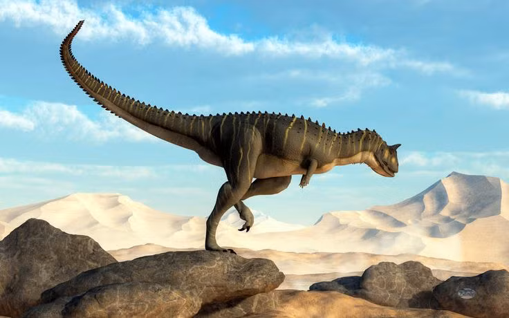  8. Được tái hiện trong nhiều bộ phim. Carnotaurus từng xuất hiện trong nhiều tác phẩm điện ảnh như Jurassic World: Fallen Kingdom và Dinosaur của Disney, khiến nó trở nên nổi tiếng với khán giả đại chúng. Ảnh: Pinterest.