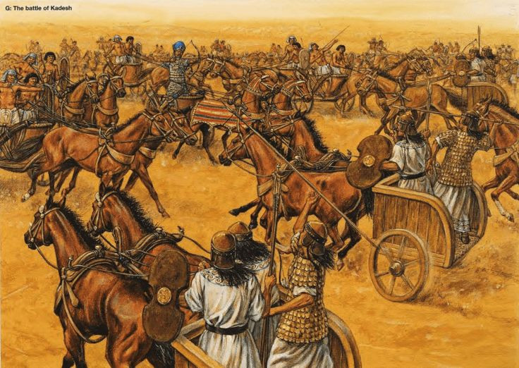  6. Đây là trận chiến đầu tiên trong lịch sử có ghi chép chi tiết. Những ghi chép về Trận Kadesh được khắc trên tường các ngôi đền Ai Cập, đặc biệt là tại đền Abu Simbel và Karnak. Đây là trận chiến đầu tiên trong lịch sử được mô tả bằng hình ảnh và văn bản chi tiết, giúp hậu thế hiểu rõ hơn về chiến thuật quân sự cổ đại. Ảnh: Pinterest.