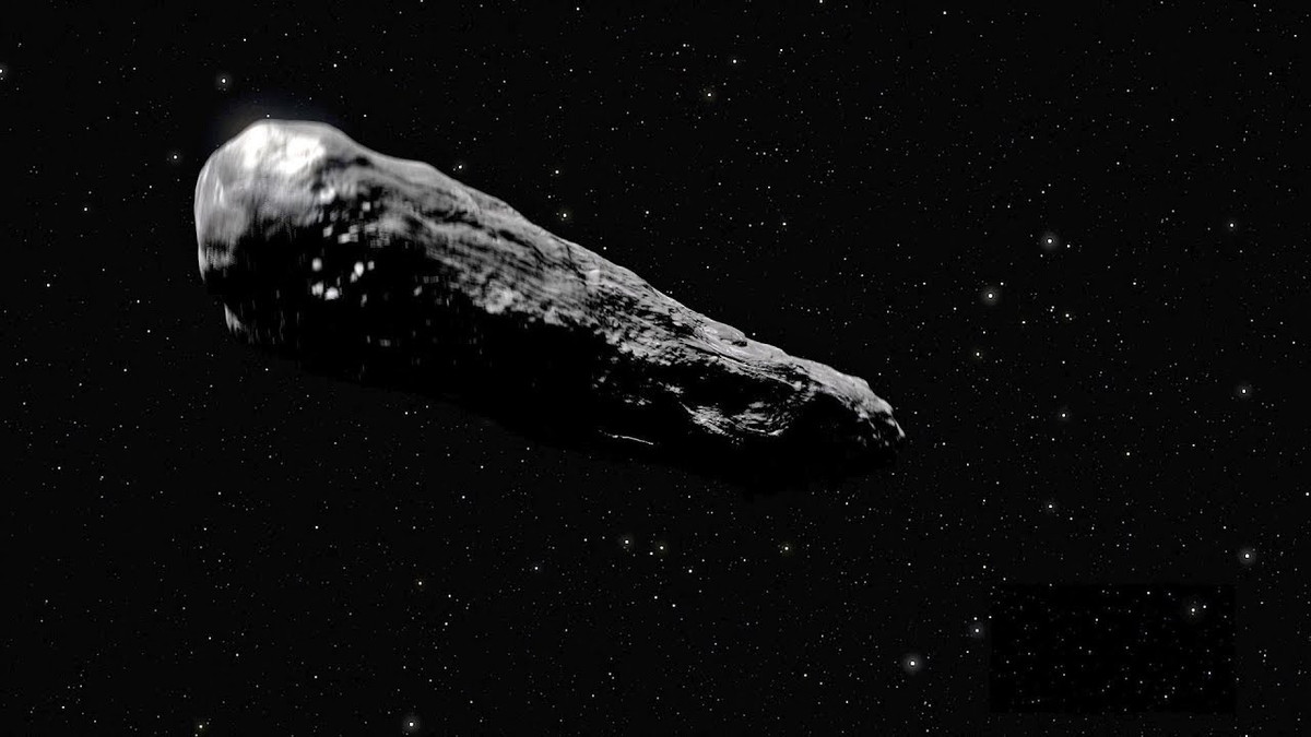  5. Nguồn gốc của Oumuamua vẫn còn là một bí ẩn. Mặc dù có nhiều giả thuyết khác nhau, các nhà khoa học vẫn chưa thể xác định chính xác Oumuamua đến từ đâu hoặc nó được hình thành như thế nào. Một số ý kiến cho rằng nó có thể là một tảng băng hydro hoặc một mảnh vỡ từ một hệ sao xa xôi. Ảnh: Pinterest.