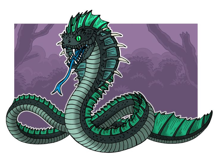  5. Xuất hiện lần đầu trong sách "Naturalis Historia". Nhà sử học La Mã Pliny the Elder đã nhắc đến Basilisk trong cuốn sách "Naturalis Historia" (Thế giới tự nhiên) vào thế kỷ I, mô tả nó là một con rắn nhỏ nhưng vô cùng nguy hiểm đến mức không có loài nào dám đối đầu. Ảnh: Pinterest.