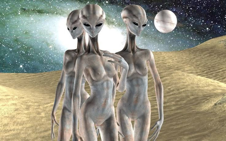  7. Một số người tin rằng họ là con người trong tương lai. Một giả thuyết thú vị cho rằng Người ngoài hành tinh xám thực chất là con người tiến hóa trong tương lai xa, trở lại quá khứ để nghiên cứu tổ tiên của mình. Ảnh: Pinterest.