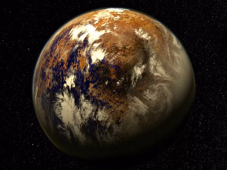  7. Có hành tinh nằm trong vùng có thể sống được. Một hành tinh có tên Proxima b đã được phát hiện quay quanh Proxima Centauri, nằm trong vùng có thể tồn tại nước lỏng trên bề mặt. Ảnh: Pinterest.