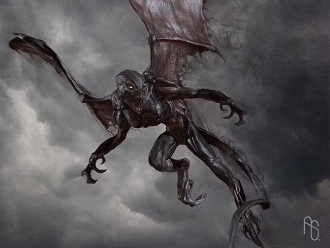  3. Chân của Asanbosam có móc sắc nhọn. Điểm đặc biệt của sinh vật này là đôi chân có móc sắc nhọn, giúp nó bám chắc vào cành cây và treo ngược mình trong thời gian dài mà không bị phát hiện. Ảnh: Pinterest.