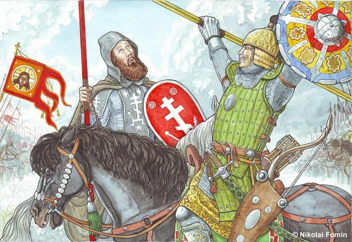  6. Đây không phải là trận chiến quyết định chấm dứt sự thống trị của Kim Trướng Hãn Quốc. Mặc dù quân Nga giành chiến thắng vang dội, nhưng Kim Trướng Hãn Quốc vẫn tiếp tục kiểm soát Nga trong gần 100 năm sau đó. Tuy nhiên, chiến thắng này đã củng cố tinh thần và lòng tự hào dân tộc Nga. Ảnh: Pinterest.