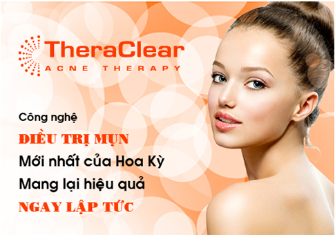 Làn da không tỳ vết với công nghệ trị mụn TheraClear.