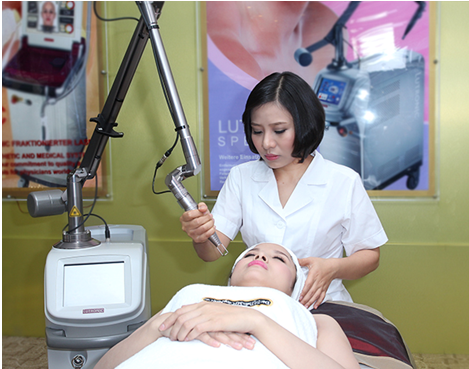 Trải nghiệm với công nghệ Spectra Laser Toning tại Bally.