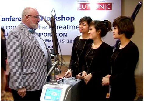 Chuyển giao công nghệ từ chuyên gia Robert Glend Calderhead cho TMQT Bally.