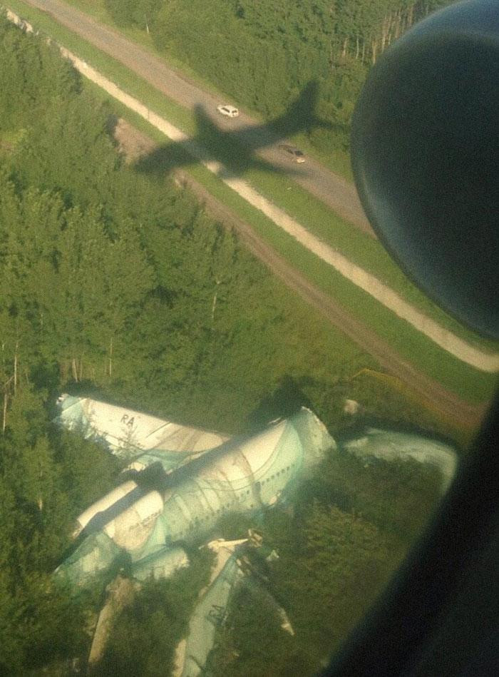 ảm giác lúc ấy sẽ ra sao khi máy bay chuẩn bị hạ cánh mà trông thấy cảnh này