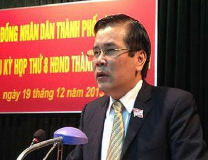 Ông Lê Văn Thư, tân Bí thư Quận ủy Bắc Từ Liêm.