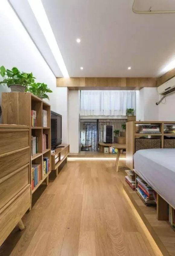 Phu nu Nhat cai tao nha cu, can ho rong 50m2 don gian khong tuong-Hinh-16