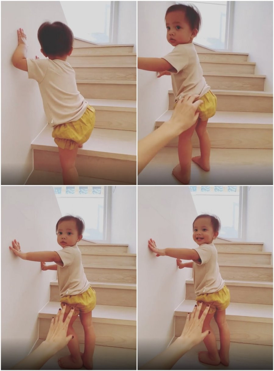 Hà Hồ ngỡ ngàng khi thấy con gái Lisa nói trời ơi rõ to Ha Ho ngo ngang khi thay con gai Lisa noi troi oi ro to