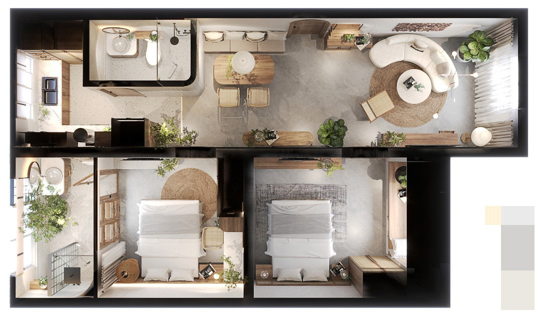 Tổ ấm nhiều mảng xanh cho gia đình nhỏ giữa lòng phố cổ Hà Nội To am nhieu mang xanh cho gia dinh nho giua long pho co Ha Noi