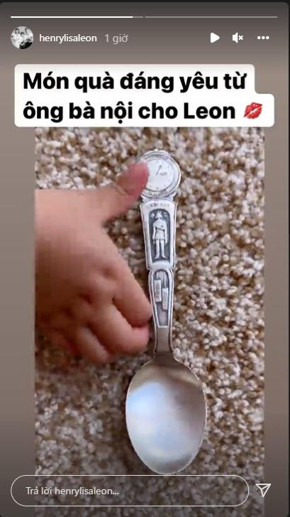 Bo me Kim Ly tang cap song sinh Lisa - Leon mon qua dac biet-Hinh-2