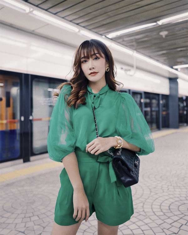 Loạt sao Việt lại chỉ thích lăng xê xanh lá đầy cá tính - Hình 16 Loat sao Viet lai chi thich lang xe xanh la day ca tinh-Hinh-16