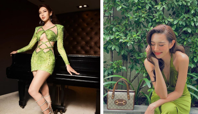 Loạt sao Việt lại chỉ thích lăng xê xanh lá đầy cá tính - Hình 5 Loat sao Viet lai chi thich lang xe xanh la day ca tinh-Hinh-5
