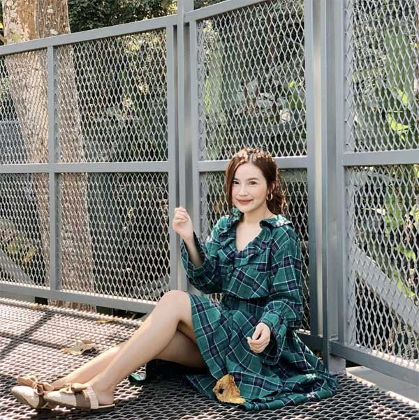 Loạt sao Việt lại chỉ thích lăng xê xanh lá đầy cá tính - Hình 14 Loat sao Viet lai chi thich lang xe xanh la day ca tinh-Hinh-14