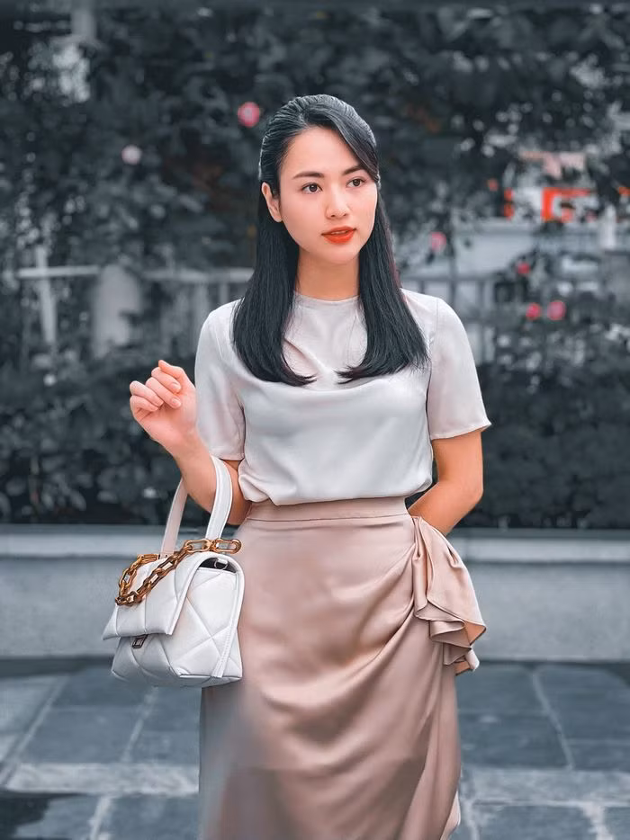 Mỹ nhân VTV lên đồ công sở trong phim mới đẹp hết nấc - Hình 10 My nhan VTV len do cong so trong phim moi dep het nac-Hinh-10