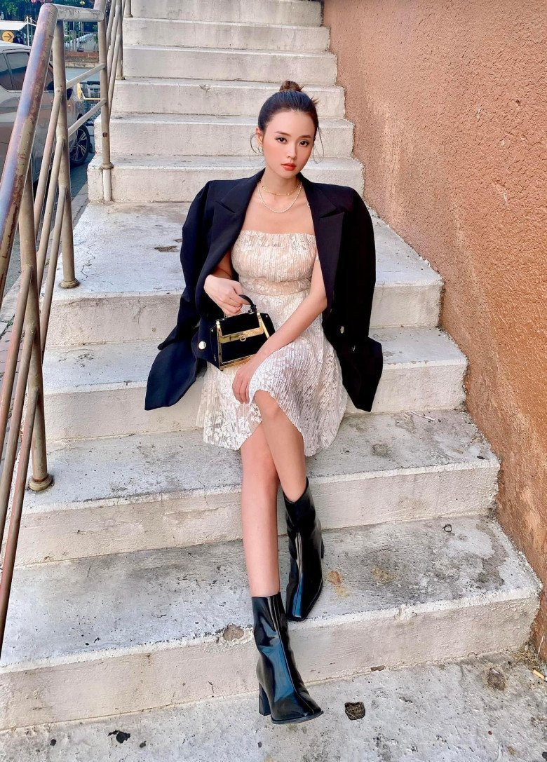 Midu ngày càng chăm lên đồ khoe body gợi cảm - Hình 5 Midu ngay cang cham len do khoe body goi cam-Hinh-5