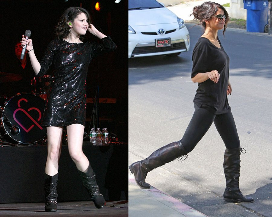 Đụng hàng đôi boots hầm hố với Tiểu Vy - Hình 7 Dung hang doi boots ham ho voi Tieu Vy-Hinh-7