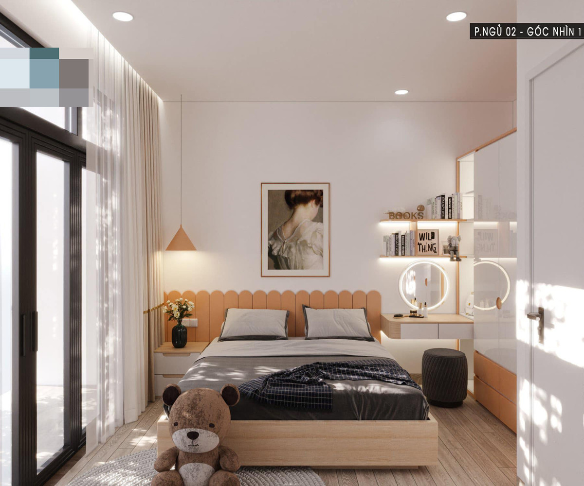 Nha ong 3 tang hien dai voi thiet ke dep, khong mot goc chet-Hinh-6