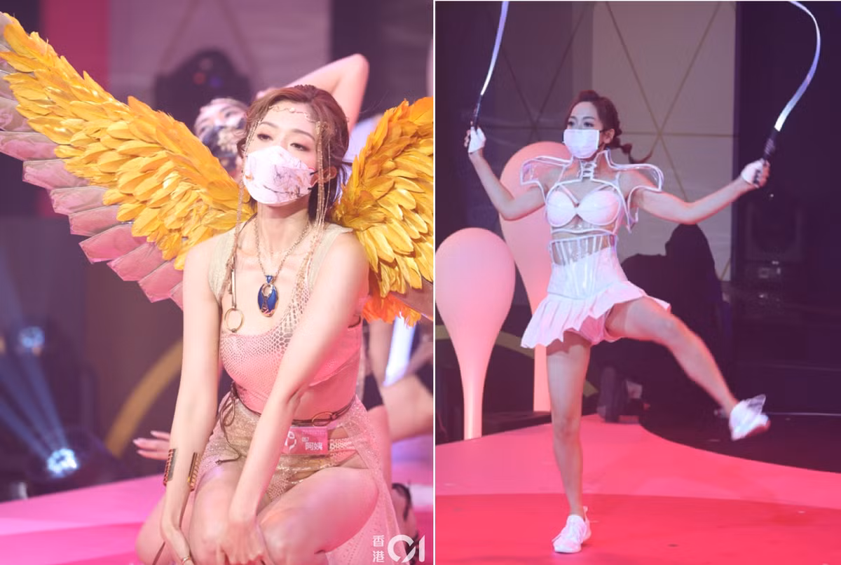 Trên mạng xã hội, khán giả chỉ trích Hoa hậu khẩu trang Hong Kong vô bổ và phản cảm khi tràn ngập yếu tố gợi dục, không chú trọng đến tài năng của thí sinh. On đánh giá Hoa hậu khẩu trang Hong Kong như một nồi lẩu thập cẩm, không mang lại giá trị xã hội, được sản xuất cho những mục đích kinh doanh.