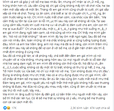 Bo me chi chiet con gai ‘an com truoc keng’ va cai ket bi thuong