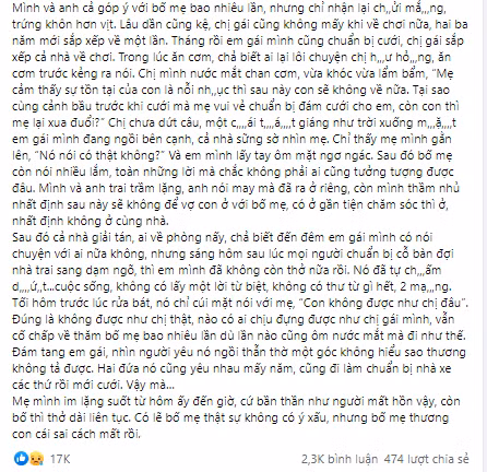 Bo me chi chiet con gai ‘an com truoc keng’ va cai ket bi thuong