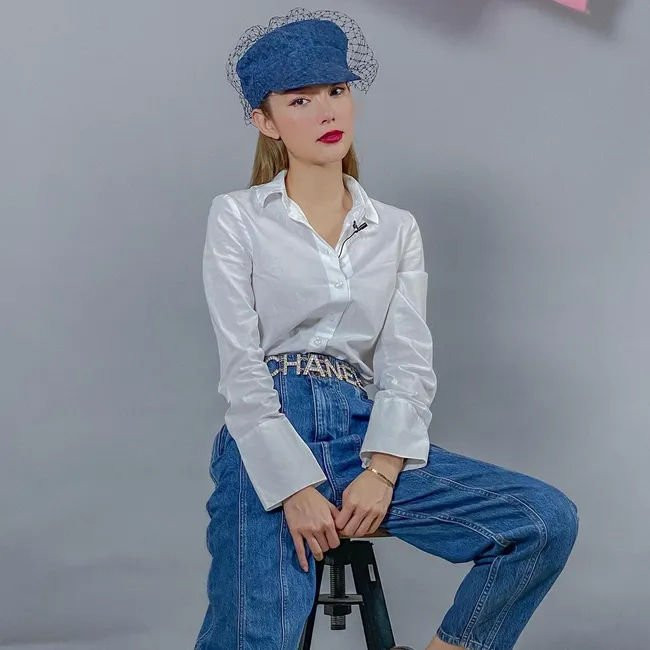 Nhung my nhan Viet me man ao so mi trang-Hinh-10