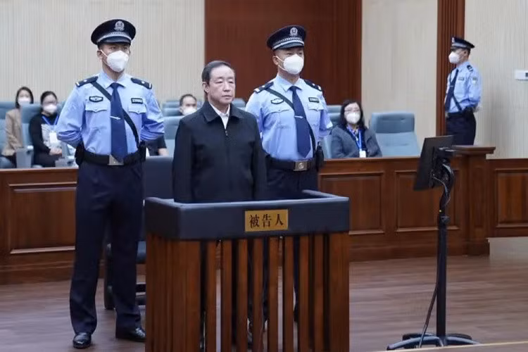 Những tội lỗi khiến cựu Bộ trưởng Tư pháp Trung Quốc lĩnh án tử hình Nhung toi loi khien cuu Bo truong Tu phap Trung Quoc linh an tu hinh